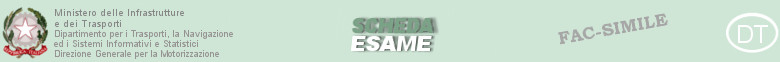 Scheda esame patente