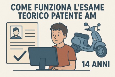Come funziona l'esame teorico patente AM